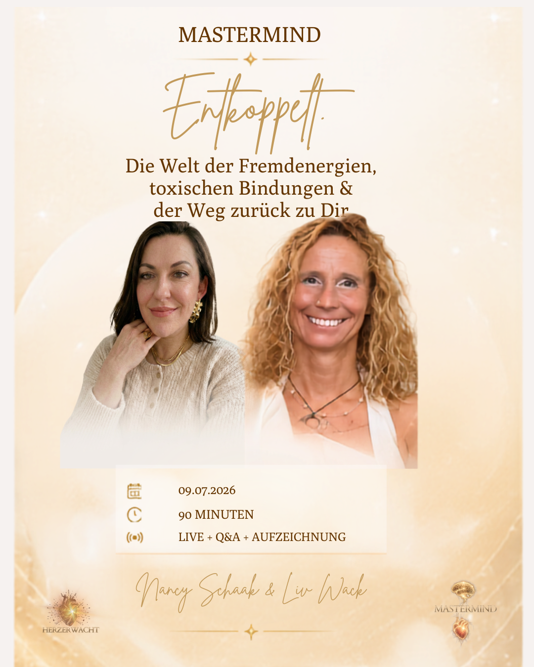 Mastermind Entkoppelt mit Nancy Schaak und Liv Wach